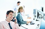 Staying in touch with his customer base
