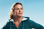Music, sun, exercise