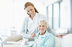 Assistance and care in her golden years