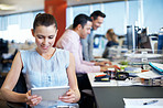 Using technology to her advantage in the workplace