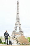 Making his way through the city of light