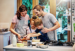 Baking as a family