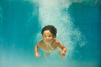 Under the water is where I love to be