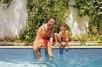 Peace be with you when you chill by the pool