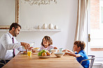 Breakfast bonding time