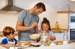 We making delicious cupcakes