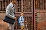He makes time in his busy day for his son