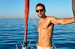 Man at sea