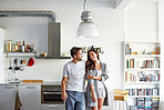 The loving home is a happy home