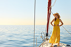 The ocean air puts a smile on her face