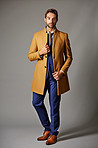 Trendy in a trench coat