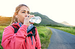 It's important to stay hydrated when exercising