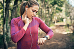 Getting her heart rate up