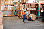 He knows the warehouse like the back of his hand