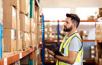 He puts great effort into running a successful warehouse