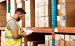 Double-checking all merchandise around the factory floor