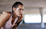 She's working up quite the sweat