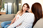 Having a heart to heart conversation