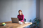 Sitting down to work