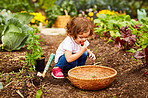 She's already got a green thumb
