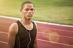He's addicted to the track
