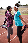 Preparing for their next race
