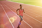 Keep calm and run track
