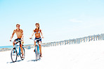 Bike ride through sunshine