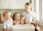 Clean hands mean good health and happy smiles