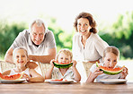 Having fun with the grandkids