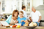 Having fun and learning to cook