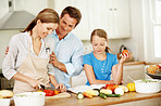 Sharing the responsibilities in the kitchen