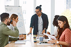 Pitching ideas for a brand new campaign