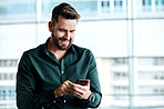 Easily accessing his business contacts