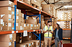 Taking note of every box in the warehouse