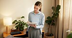 Clipboard, woman and physiotherapist in clinic with report, appointment booking or information. Physical therapy, schedule and healthcare worker with paperwork for patient checklist in medical office