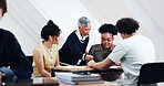 Lecturer, help and students in class with laptop, research and academic guidance for exam prep. Mature woman, teaching or people at campus with pc, online lesson and video demonstration for education