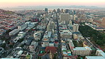 High above the streets of Cape Town