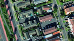 High above suburbia