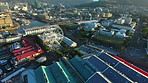 Over and above the Victoria and Albert Waterfront