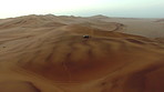 Surrounded by desert sands