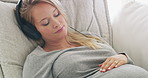 Bonding with my baby over some soothing music