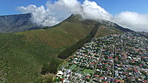 High above Cape Town