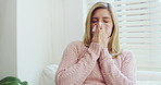 The first symptom of flu