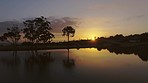 What a sight the stillness and sunset is