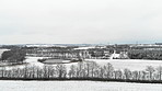 Danish winter landscape