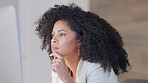 African American female lawyer in a consultation with client. Legal expert listens to the story in order to build a case. Attorney nodding in agreement and concentrating intently. 