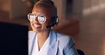 Call center, high five and motivation with a black woman consultant and colleague exited while working in customer service. Team, contact us and support with a female and colleague in sales together
