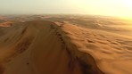 Taking in the vastness of the Namibian Desert