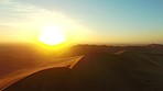 Sunrise over the Namib Desert